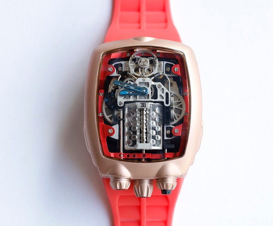 ساعت طرح بوگاتی